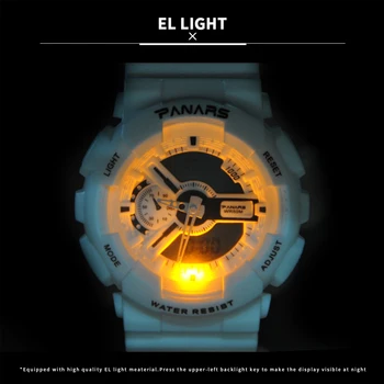PANARS G slog Šok Vojaške Gledati Moške Digitalni Watch 2019 Prostem Multi-funkcija Nepremočljiva športen Bedeti Relojes Hombre