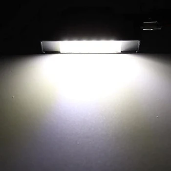 2PCS avto led tablice luč za peugeot število ploščo luči lučka Trunk Luces razsvetljava za Peugeot 106 207 307 308 406 407