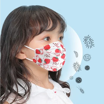 Otroci KN95 Filter za Masko KN95 Respirator Masko za Obraz KN95 Otrok Masko Dustproof Fantje Dekleta Masko Posameznih Paket
