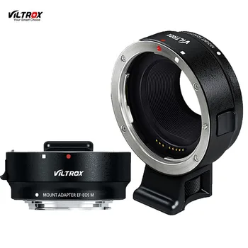 Viltrox EF-EOSM Elektronski Samodejno Ostrenje Objektiva adapter za Canon EOS EF, EF-S objektiv EOS M EF-M, M2, M3, M5 M6 M10 M50 M100 Fotoaparat