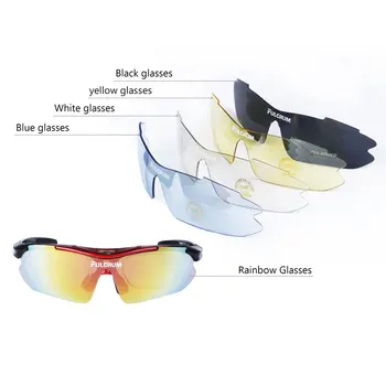 Kolesarska Očala, Očala 2019 Polarizirana 5 Objektiv Kolesarska Očala Cestni Kolo, Kolesarska Očala MTB Gorsko Kolo Kolesarska Očala