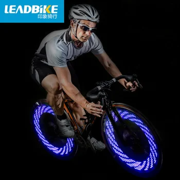 Leadbike 7 LED Pisane Kolo Kolo LED Luči Kolesarjenje kolesarska Oprema Nepremočljiva Pnevmatik Ventil Svetlobe za Brezplačno dostavo