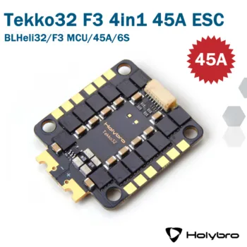 Holybro Tekko32 F3 HDV 40A 45A Blheli_32 3-6S 30.5X30.5 MM 4 V 1 Brushless ESC Podpira oneshot/Multishot/Dshot PWM za RC Brnenje