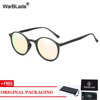 WarBLade Letnik Ženske Polarizirana sončna Očala Moških Retro Krog Mala sončna Očala Moški Vožnje Buljiti UV400 Očala Gafas de sol