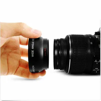 49 mm X 0.45 Super širokokotni Objektiv w/ Macro za Canon EOS M6 Mark II M5 M50 M10 M100 M200 s 15-45 mm Objektivi Fotoaparat