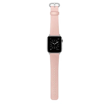 Lichee Vzorec Pravega Usnja Watchband za Apple Gledati Serije 5/4/3/2/1 Zapestnica 42 mm 38 mm, Trak za iwatch Trak 40 mm 44 mm