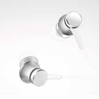 Najnovejši Original Xiaomi Batne Osnovna Izdaja slušalke MI v ušesu slušalka Za Xiaomi iPhone Računalnik PC +MIC+ trgovina na drobno polje