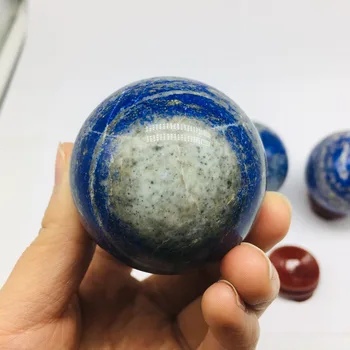 50mm Naravnih Kristalno Kroglo Mineralnih Lapis Lazuli Zdravljenje Področju Zdravilni Kamen Velika Kristalno DIY Doma Dekoracijo Opremo