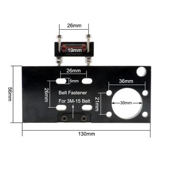 CO2 Laser Glavo za Ostrenje Objektiva Dia.20 FL.38.1 76.2 50.8 / 63.5 mm & 101.6 mm Ogledalo 25 mm Nastavek za Lasersko Rezanje in Graviranje