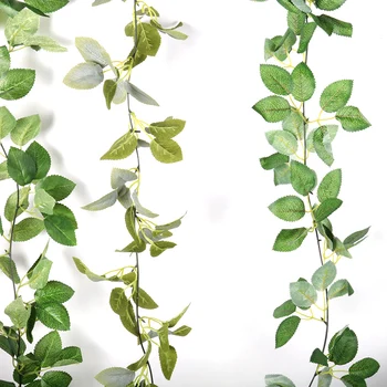 155 cm umetne rastline listi DIY poroko strop cvet vinske trte ponaredek willow rattan doma vrt Božični dekor wisteria