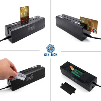 Poceni USB, Vse V Enem s Skladbo 1/2/3 Magnetni Trak Kartic RFID/IC/PSAM kartic in pisatelj