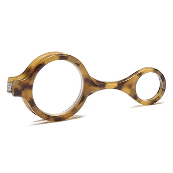 Krog Zložljive Obravnavi Očala Moški Ženske Prenosni Visi Vratu Očala za Presbyopia +1.0 1.5 2.0 2.5 3 3.5 4.0