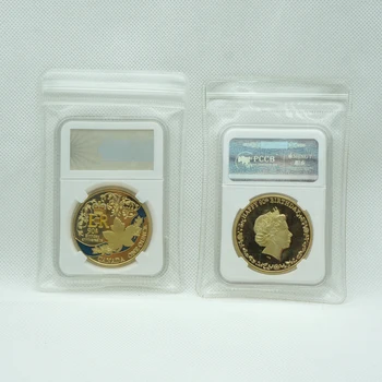 Kovanci Kraljica je 90. Rojstni dan pozlačeni Priložnostnih Kovancev Zbirateljske Zbirka Darilo Doma Dekoracijo PCCB Pečat Primeru