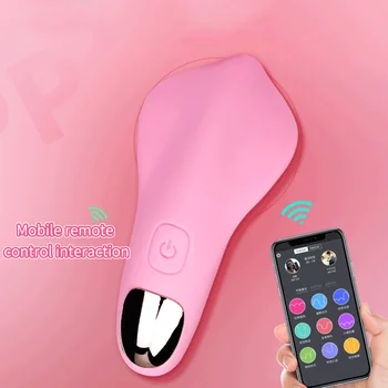Bluetooth Vibracijske hlačke Sex Igrače za Pare Nevidno Tiho Hlačne Vibrator za G-spot Stimulator Klitorisa Dildo Adult Sex Igrače