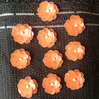 Wholesales AHYONNIEX 50PCS tiste rože obliži kroglice popravki sew na kroglice aplicirano oblačila DIY pribor za obrt dela