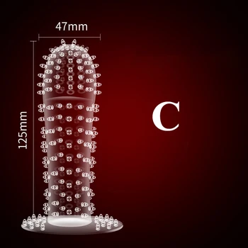 4 Slogi Večkratno Uporabo Penis Rokav Extender Kristalno Penis Kondomi Prst Petelin Silikonsko Tesnilo Za Odrasle Sex Igrače Za Moške Daljše