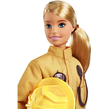 Original kariero Barbie Lutke Gasilska Fashionista Igrače za Dekleta Izbor Modnih Lutke Otroci Bonecas Igrače, Darila za Rojstni dan