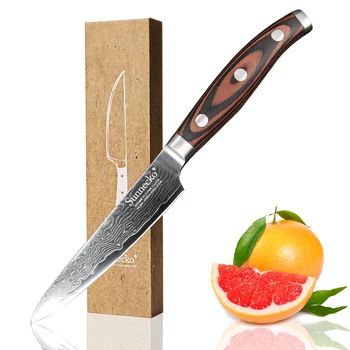 SUNNECKO Damask Noži Kuhar Nož Japonski Kuhinjski Nož Damask VG10 5