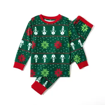 2020 Družino Ujemanje Pižame PJs Nastavite Zeleno Drevo Otroci Sleepwear More Družino Videz Božič Pižamo Za Celotno Družino Mamica Me