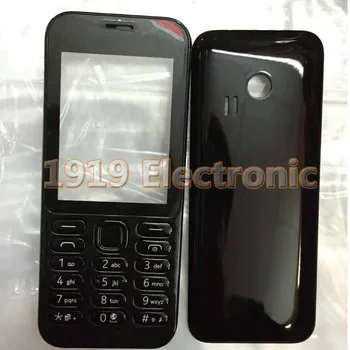 Novo Popolno Popolno Mobilni Telefon, Ohišje Pokrov Primeru Angleško Tipkovnico Za Nokia 222 + Sledenje