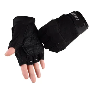 Najbolje prodajan vojske fan pol prst rokavice taktični boj na prostem športi, planinarjenje dirke motociklističnega rokavice jahanje rokavice