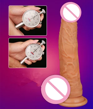 Inteligentno ogrevanje Teleskopsko vibrator big realističen dildo iz Silikona, mehko Sesalni sex igrače za ženske Masturbacija analni dild