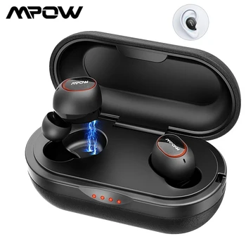 Mpow T5/M5 TWS Slušalke Bluetooth 5.0 Brezžični Čepkov IPX7 Vodotesne Slušalke 36H Čas predvajanja Podporo Aptx TWS za Xiaomi iphone