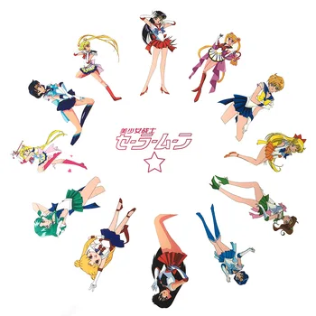 40pcs Anime Sailor Moon Nalepke Paster Strip Album Obrti Dekor Cosplay Kostume Prop Dodatki