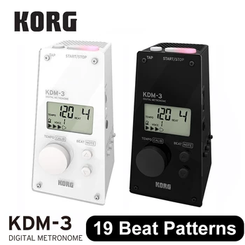 Korg KDM3 KDM-3 Digitalni Metronom Za Klavir, Kitaro, Kontrabas, Ukulele, Violino [19 premagal vzorci podporo pesmi vseh zvrsti]