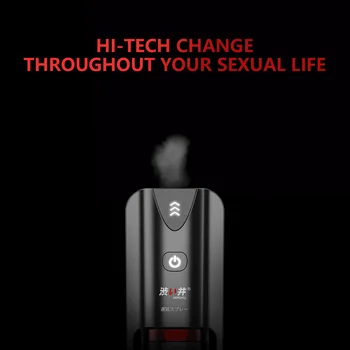 SUHO DOBRO Elektronski Megle Škropilnica Prezgodnji Izliv Moškega Delay Spray za Moški Penis Hitro Učinek Prolongator Seks Spray