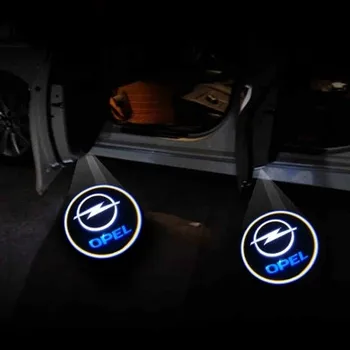 2X Avto LED Vrata Dobrodošli Logotip Laserski Projektor Duha Senca Luči Za Opel opel Insignia logotip luči opel logotip led