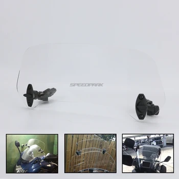 Motorno Kolo Deli Nastavljiv Posnetek Na Vetrobransko Steklo Razširitev Spojler Vetrobranskega Stekla Deflektor Zraka Za Honda Suzuki Yamaha