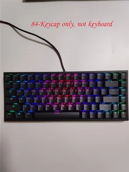 Keycool 84 Doubleshot PBT keycaps RGB osvetlitev pregleden keycap vrh tiskanja dvojni strel PBT keycap keycool84