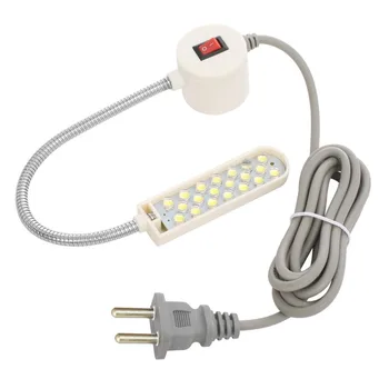 10 LED delovna Lučka Šivalni Stroj Svetlobe Magnetna Montaža Znanja Gooseneck Lučka za Vse Šivalni Stroj Razsvetljavo Prenosni