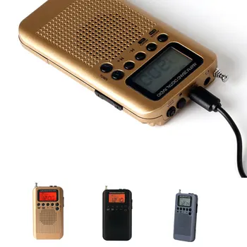 AM/FM Baterija Upravlja Radio, Brezžični Prenosni Mini Žep Zunanje Jasno Sprejemnik Zvočnika Predvajalnik Glasbe