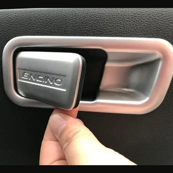 Za Hyundai Kona Encino 2018 2019 ABS Mat in Ogljikovih vlaken Avto kopilot Škatle za rokavice ročaj skledo Kritje Trim Styling Dodatki