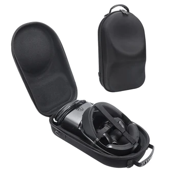 VROČE Primeru Težko Potovanje Primeru Zaščite Vrečko Varstvo Torba, kovček za Oculus Rift S Pc-Powered Vr Gaming Slušalke(Black)