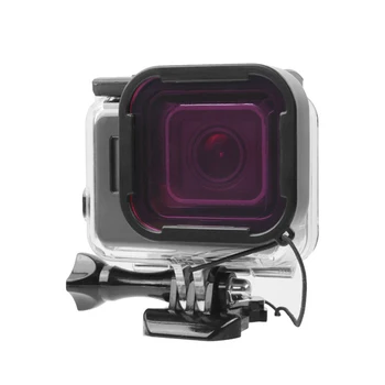 Za GoPro Hero 7 5 Junak 6 dodatna Oprema Podvodno Potapljanje Objektiv UV Barvni Filter Set za Go Pro HERO5 HERO6 Black fiksno Ohišje