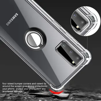 Za Samsung M51 Primeru Samsung Galaxy M31s Primeru Shockproof Mehko Obroč Ohišje Za Samsung Galaxy M51 SM-M515F 6.7 inch