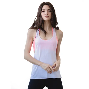 Šport Vrh Za Fitnes T-shirt Ženski Backless Modal Tek Femme Joga Uvježbavanje Majice brez Rokavov Tee Majica Plus Velikost XL