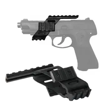 Univerzalna Plastična Taktično AEG Pištolo Polimerne Osnove, v Železniškem Gori Picatinny Pogled razsvetljavo Obseg Otroci Igrače Quad Za 17 5.5 E3S0