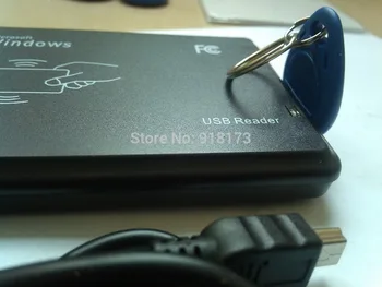 13.56 MHz Black, USB, Senzor Bližine Pametne rfid, NFC IC Card Reader 14443A z USB-Kabel ni treba voznik