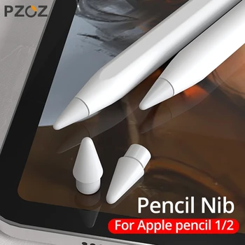 PZOZ 4Pcs Za Apple Svinčnik Zamenjajte Nib Nasvet Rezervnih Zamenjava Za Apple Svinčnik 2 1. iPad Stylus Pro Touchscreen tablice Nasvet