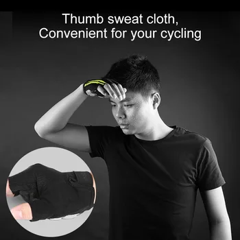 Izposoja pol prsta jahanje rokavice poletne kolesarske kratke prst non-slip moških in žensk, jahanje šok absorpcije vlage absorpcije