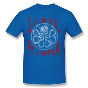 2020 Agenti S. H. I. E. L. D Moški Bombaž Grafika Plus Velikost Toča Hydra. Prevelik Vrhovi T-shirt