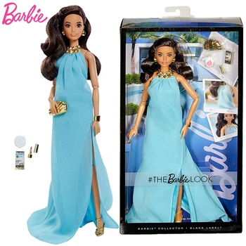 Omejeno Zbirko Barbie Lutka Prvotni Modni Barbie Obleko Lutka Igrače Dekliška Oblačila za Punčko Igrače za Dekleta šatulji