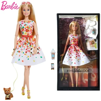 Omejeno Zbirko Barbie Lutka Prvotni Modni Barbie Obleko Lutka Igrače Dekliška Oblačila za Punčko Igrače za Dekleta šatulji