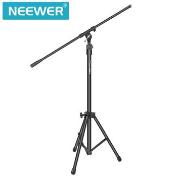 Neewer Heavy Duty Stojalo za Mikrofon - 40.2-64.2 cm, Nastavljiva Višina z 31.9 palcev Podaljša Telescoping Boom Roko