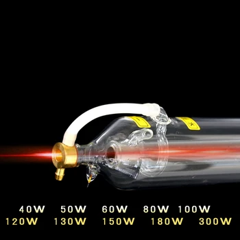 0133 Veci 20W Co2 laser cev s CO2 Laser Napajanje MTJG 40WT 110V/220V za Laserske Cevi Rezanje in Graviranje