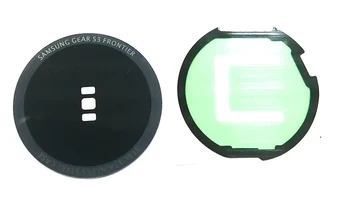 Stanovanje Hrbtni Pokrovček Baterije Steklena Zadnja Vrata Ohišje Za Samsung Watch Prestavi S3 Glassic R770 / Prestavi S3 Meje R760